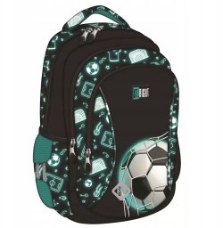 PLECAK 30X38X13 1ZAM 3KIESZ STRIGHT NEON FOOTBAL