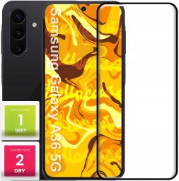 SZKŁO HARTOWANE DO SAMSUNG GALAXY A36 5G / A56 5G NA CAŁY EKRAN OCHRONNE 5D