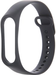 Pasek silikonowy do Xiaomi Mi Band 3 / 4 czarny