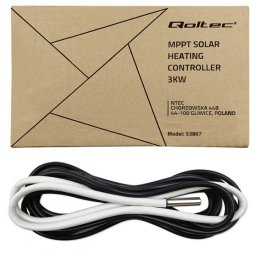 qoltec Inwerter Przetwornica solarna do grzania wody ECO Solar Boost |  MPPT | BYPASS | LCD | 3kW/4kW | Wi-Fi
