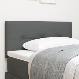Wezgłowie Ciemnoszare Drewno 90 cm Stylowy design