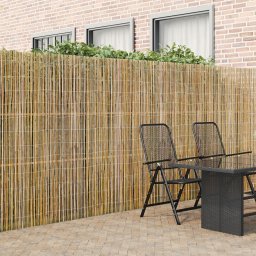 Ogrodzenie z bambusa 500x180 cm
