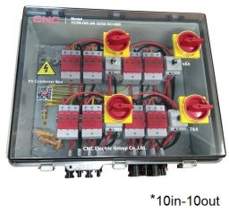 CNC PV panel rozdzielczy DC 10in-10out IP66