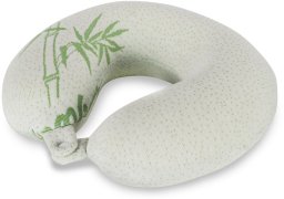 Poszewka na poduszkę podróżną Memory Bamboo rogal 32x30 cm