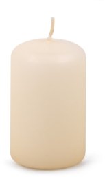 Świeca słupek DONAU HOME, 50x80 mm, kremowa