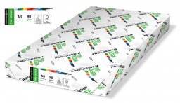 Papier ksero PRO-DESIGN FSC, satynowany, klasa A++, A3, 168CIE, 90gsm, 500 ark.