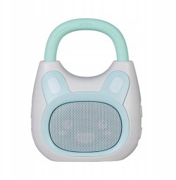 Alilo. Głośnik Bluetooth Pocket Bunny K1, niebieski+mięta