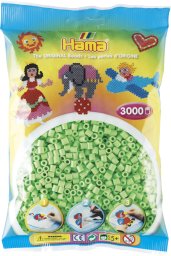 Revell Hama perły midi 3000stk pastelowy zielony