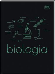 Zeszyt tematyczny brulion Biologia A5 80k kratka + ściąga