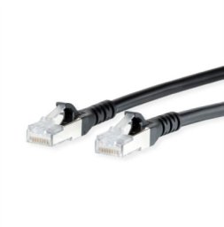 METZ CONNECT Kabel krosowy Cat.6A AWG 26, LSOH, czarny, 60 m