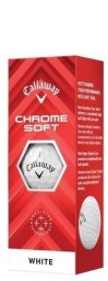 Piłki golfowe CALLAWAY CHROME SOFT 2024 (białe)