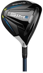 Kij golfowy fairway wood TaylorMade SIM2 Max FW5 (18 stopni, regular) plus cover