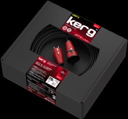 Przedłużacz KERG W2230 20m 31,5mm2 H05RR-F 250V czarny