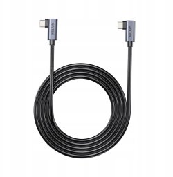 Kabel USB Unitek USB-C - USB-C 1 m Czarny (C14147ABK01-1M)