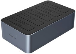 Stacja dokująca Orico Stacja dokująca 6656C3-C z klonowaniem offline na 5 dysków 2.5'' / 3.5'' SATA HDD / SSD - szara ORICO