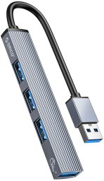 Hub AH-A13 stacja dokująca rozdzielacz USB-A - szary ORICO