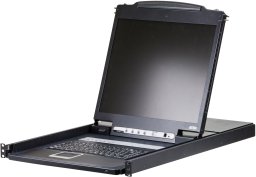 Przełącznik KVM ATEN CL1308N, 48 cm TFT, VGA, PS/2-USB, 8 portów, układ UK