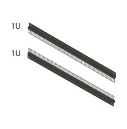 KABINA SZCZOTKOWA 1U CZARNA (2X)