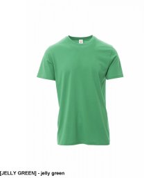 PRINT JERSEY PAYPER - Koszulka t-shirt męski roboczy 100% BAWEŁNA ELASTYCZNA 150 g/m2 - jelly green 5XL