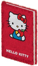 Hello Kitty Apple - pluszowy notes A5 14,8x21