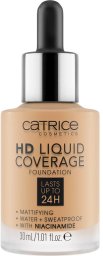 Catrice HD Liquid Coverage Foundation 24H matujący podkład do twarzy 035 Natural Beige 30ml