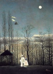 Plakat 13x18cm Carnival Evening, Rousseau Vintage do Salonu