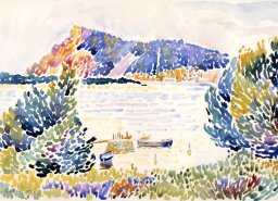 Plakat 18x13cm Cap Ngre, Henri-Edmond Cross Vintage do Salonu