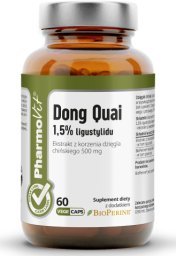 Pharmovit Witaminy, minerały, suplementy diety Dzięgiel chiński 500 mg 60 kapsułek