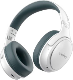 Veho ZB-4 NEB HEADPHONES WITH MIC-W Słuchawki Opaska na głowę Business/Everyday Czarny