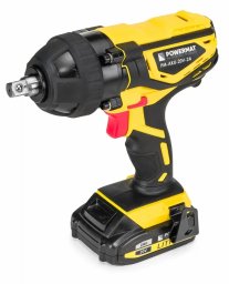 Akumulatorowy klucz udarowy 2Ah 20V Powermat PM-AKU-20V-2A + walizka