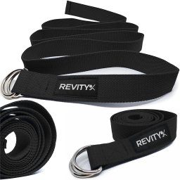 Pasek do ćwiczeń jogi i pilatesu Revity 200 x 3.8 cm