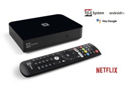 Dekoder z Android TV UP T2 4K, TELE System