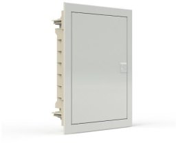 PLASTIKOWA OBUDOWA INSTALACYJNA Z DRZWIAMI METALOWYMI, PODTYNK., IP40, 1 RZĄD, 12 MODUŁÓW Noark PMF 12 107101