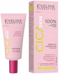 Eveline Cica Skin Nawilżający Krem CC Do Twarzy Wyrównujący Koloryt 30ml