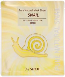 The Saem Natural snail maska w płachcie-ślimak