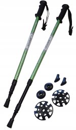 Kije Trekkingowe do Nordic Walking Składane Regulowane KUBISPORT 65-135 cm