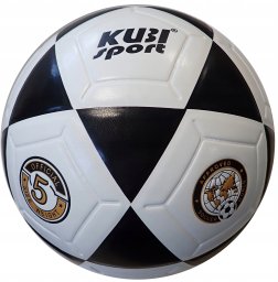 Piłka Nożna do Nogi Piłki Nożnej Football Solidna KUBISPORT Rozmiar 5