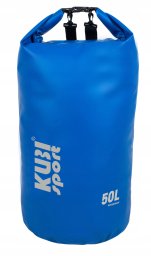 Wodoodporna Torba Worek Wodoszczelny na Łódź Kajak Niebieski KUBISPORT 50 l