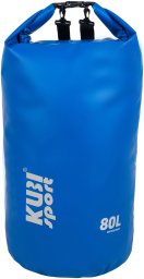 Wodoodporna Torba Worek Wodoszczelny na Łódź Kajak Niebieski KUBISPORT 80 l