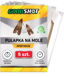 Pułapka na mole spożywcze Lep na mole kuchenne Feromony GOODSHOT 5szt.