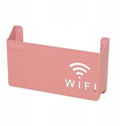 NETGEAR UCHWYT ŚCIENNY PÓŁKA na ROUTER WIFI SWITCH Różowa