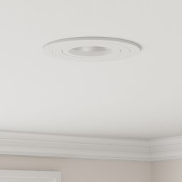 vidaXL Reflektory wpuszczane  24 szt. Okrągłe GU10 Białe 91 mm