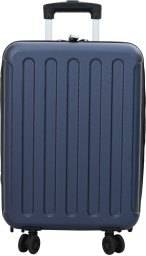 vidaXL Składana walizka twarda 20'' Ciemnoniebieska 34x23x55.5 cm ABS