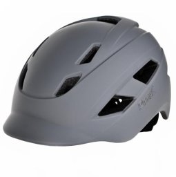 Kask miejski PROX TOWN LED Rozmiar kasku: M(55-58 cm), Wybierz kolor: Szary mat
