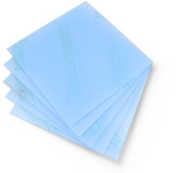 Plexi fluo niebieska wylewana - 3mm - 200x200mm - 5szt.}