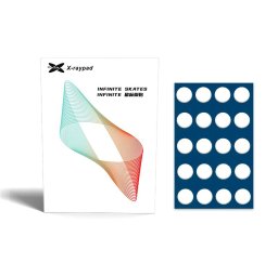X-raypad Jade Skates Universal Dots Baltas 40 vnt. (6.5 x 0.8 mm) (Balti) Pakaitiniai Pelė Feet