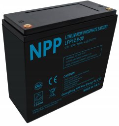 Akumuliatorius NPP LFP LiFePO4 12.8V 30Ah T12