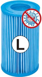 FILTR DO POMPY ANTY BAKTERIA 106X203MM 1000GAL TYP 3 290726