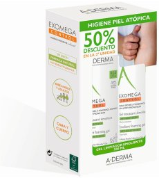 A-Derma Exomega Gel Moussant Żel do codziennej pielęgnacji bardzo suchej i atopowej skóry 500ml