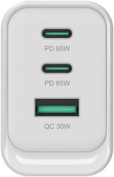 Conceptronic ALTHEA21W65 ładowarka do urządzeń przenośnych Uniwersalne Biały Prąd przemienny Szybkie ładowanie Wewnętrzna